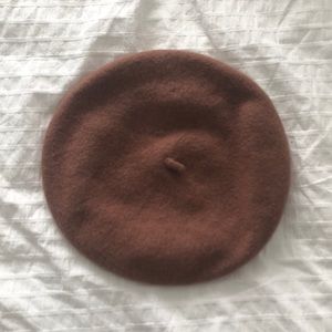 Brown beret